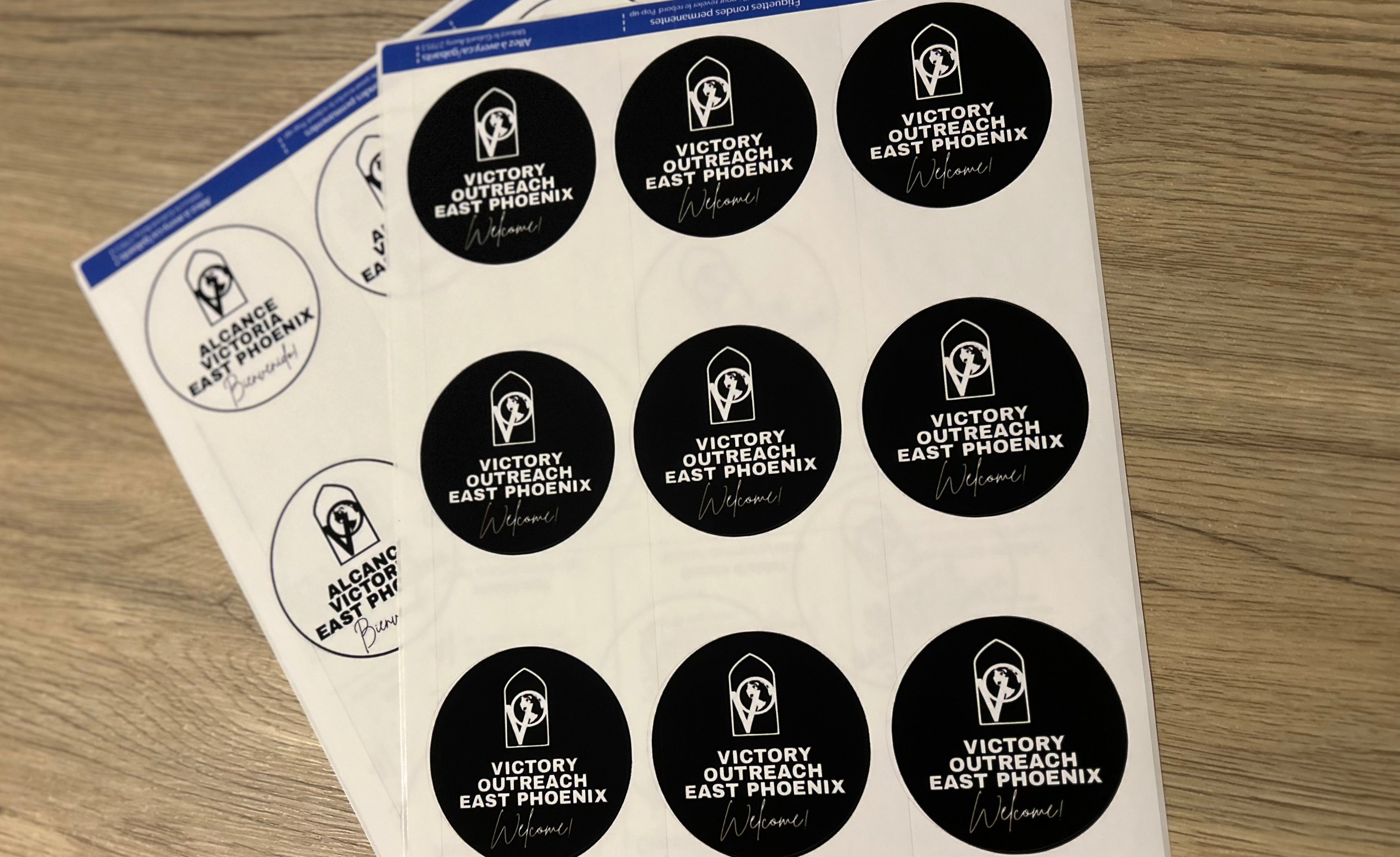 100 Customizable Stickers